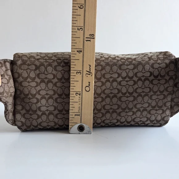 Coach Y2K Logo Fanny Pack Belt Bag, Neutral Tan Canvas & Leather Babe Vibes - Picture 11 of 16